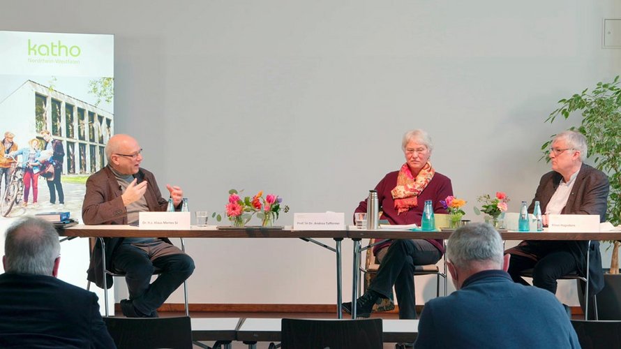 Diskussion in der Katholischen Hochschule Münster. | Foto: Katholischen Hochschule Münster