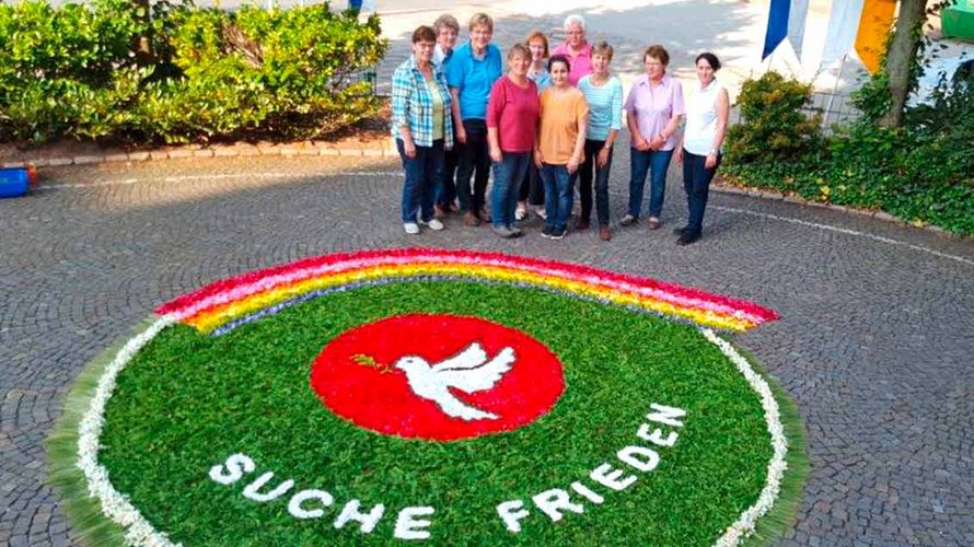 2018 griffen die Landfrauen das Motto des damaligen Katholikentags in Münster „Suche Frieden“ auf. | Foto: privat