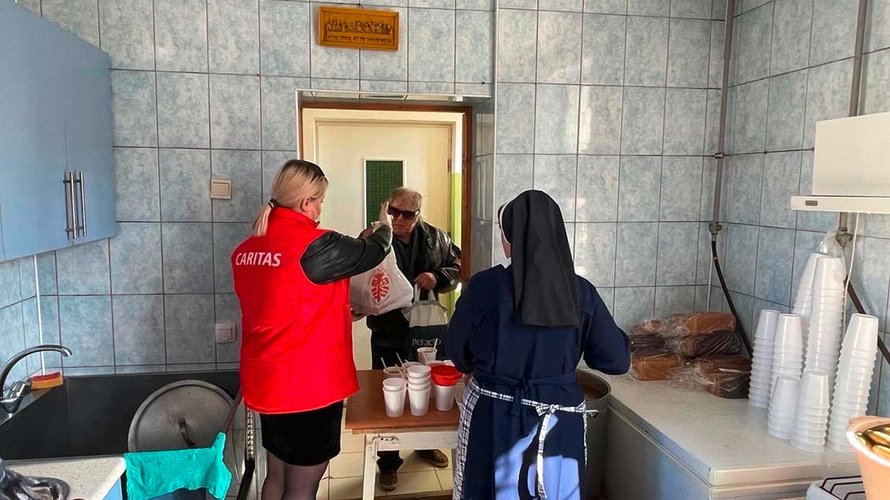 Das Foto zeigt eine Armenküche der Caritas in Grodno (Belarus), die mit Hilfe der Malteser möglich gemacht wurde. | Foto: Malteser