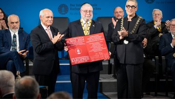 Verleihung des Karlspreises in Aachen
