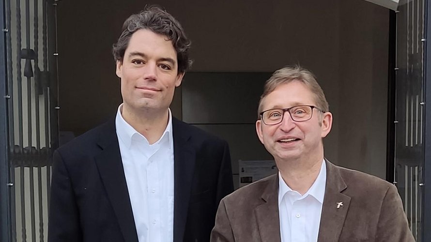 Der evangelische Prädikant Alexander Becker (links) und Pfarrdechant Johannes Büll setzen in Horstmar Akzente für eine gelebte Ökumene. | Foto: privat