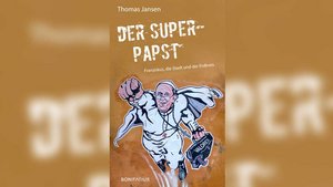 Thomas Jansen: „Der Super-Papst.Franziskus, die Stadt und der Erdkreis.“, 12,90 Euro, ISBN 978-3-89710-800-4 Sie können das Buch hier bestellen. | Cover:Bonifatius-Verlag