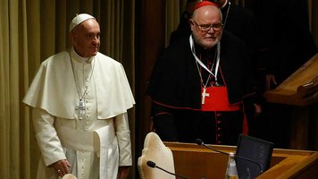 Papst Franziskus und Kardinal Marx