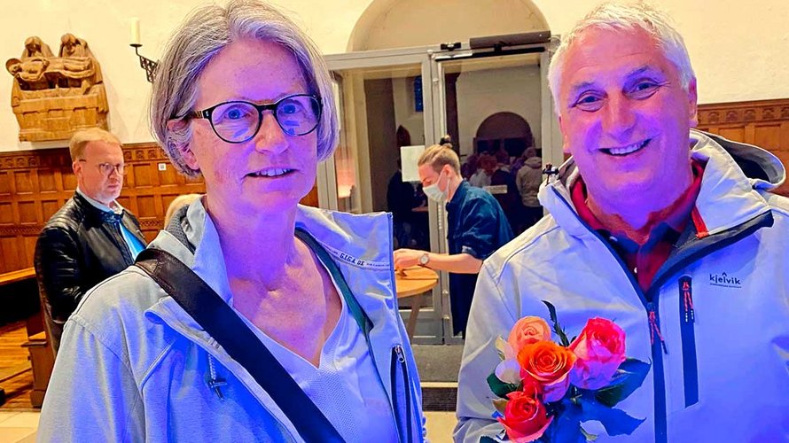 Seit 36 Jahren ein Paar: Ingrid und Werner Siegbert. | Foto: Johannes Bernard