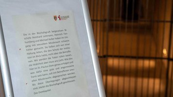 Bischofsgruft im Dom in Münster geschlossen