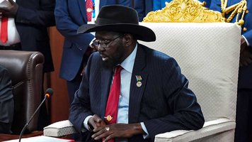 Präsident Salva Kiir Mayardit von Südsudan