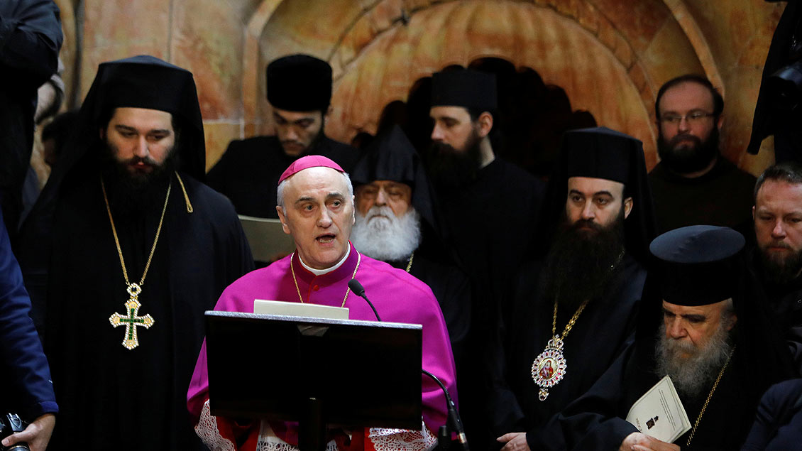 Erzbischof Pierbattista Pizzaballa Foto: Reuters