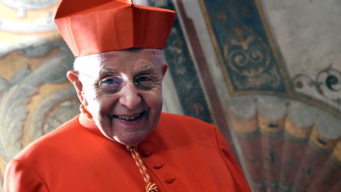 Kardinal Karl-Josef Rauber. Foto: KNA