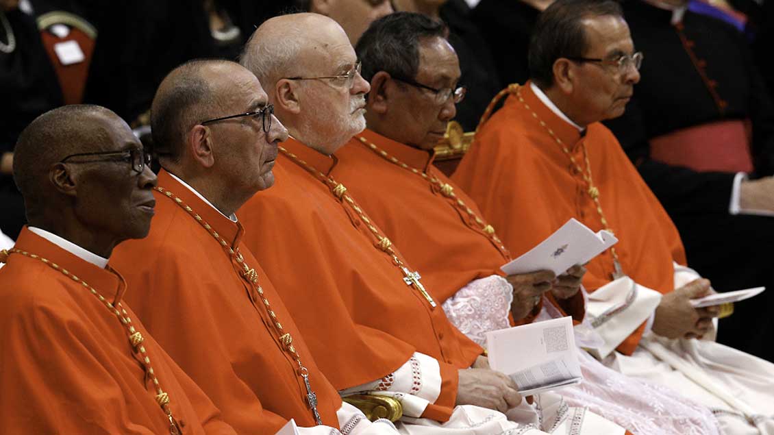 Die neuen Kardinäle Foto: KNA