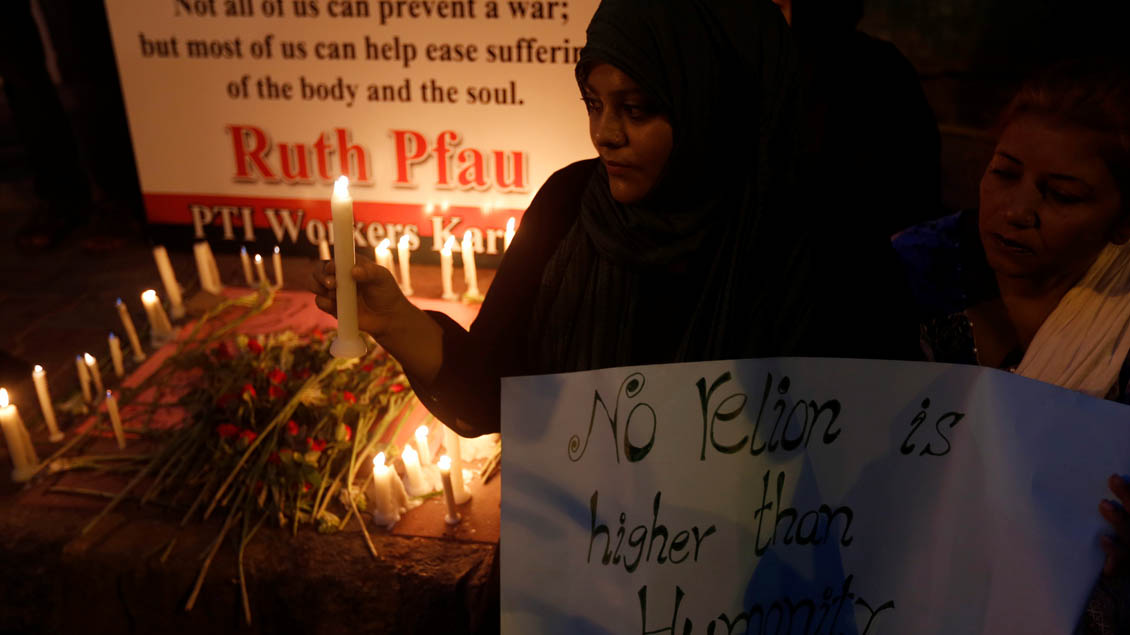Pakistan: Staatsbegräbnis für Ruth Pfau