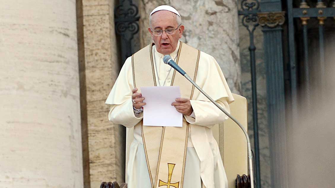 Papst Franziskus. Archivfoto: Michael Bönte