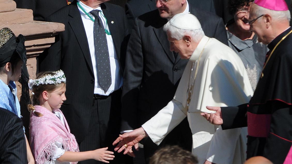 Papst Benedikt XVI. Foto: Michael Bönte