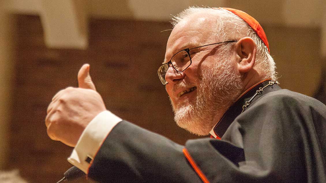 Kardinal Reinhard Marx freut sich auf den Katholikentag. Foto: Christof Haverkamp
