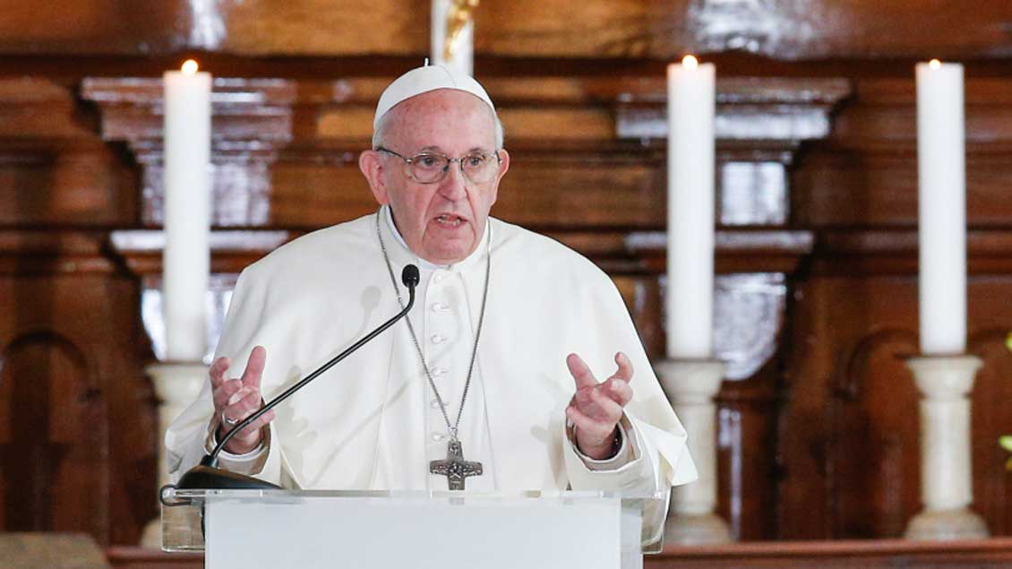 Papst Franziskus. Foto: Romano Siciliani (KNA)