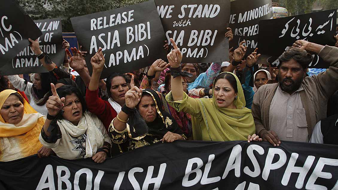 Proteste Foto: Mohsin Raza (Reuters)