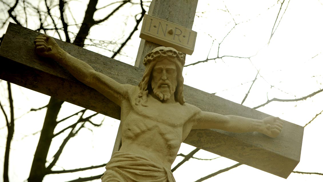 Jesus stirbt am Kreuz - Kreuzweg in Kevelaer