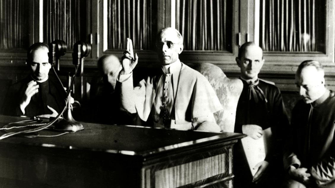 Papst Pius XII. Archiv-Bild: KNA