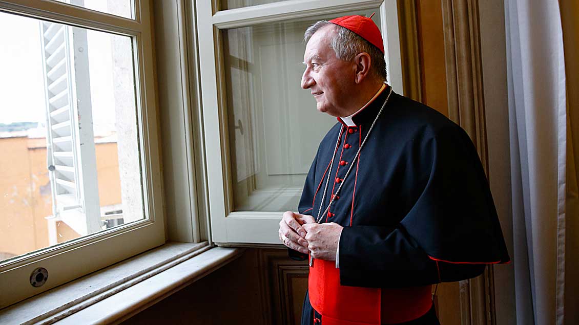 Kardinal Parolin Foto: Paul Haring (KNA)
