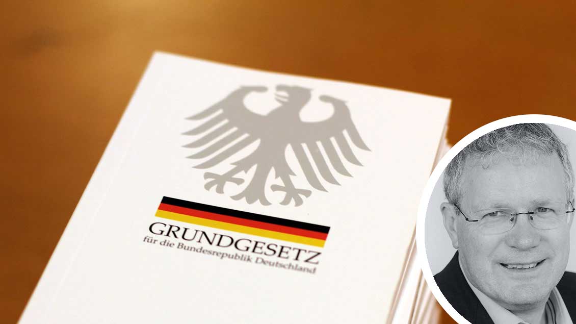 Das Grundgesetz der Bundesrepublik Deutschland. Foto: pixabay.com, Michael Bönte