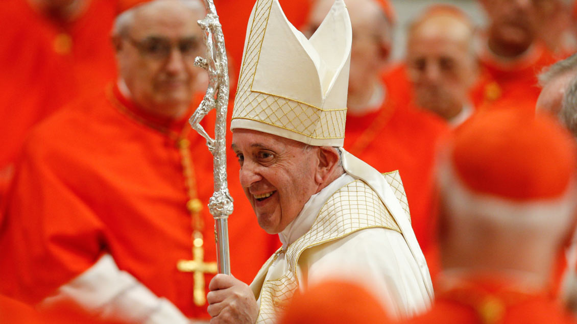 Papst Franziskus. Foto: Paul Haring (CNS photo/KNA)