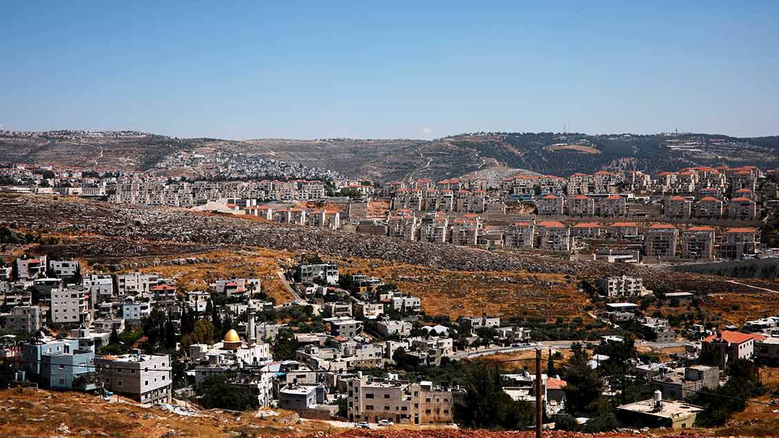 Israelische Siedlung im Westjordanland
