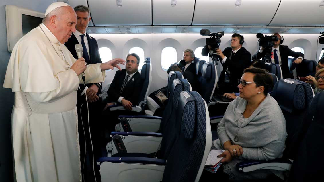Papst Franziskus Foto: Remo Casilli (Reuters)