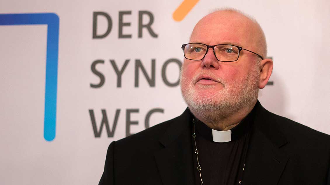 Kardinal Reinhard Marx Foto: Dieter Mayr (KNA)