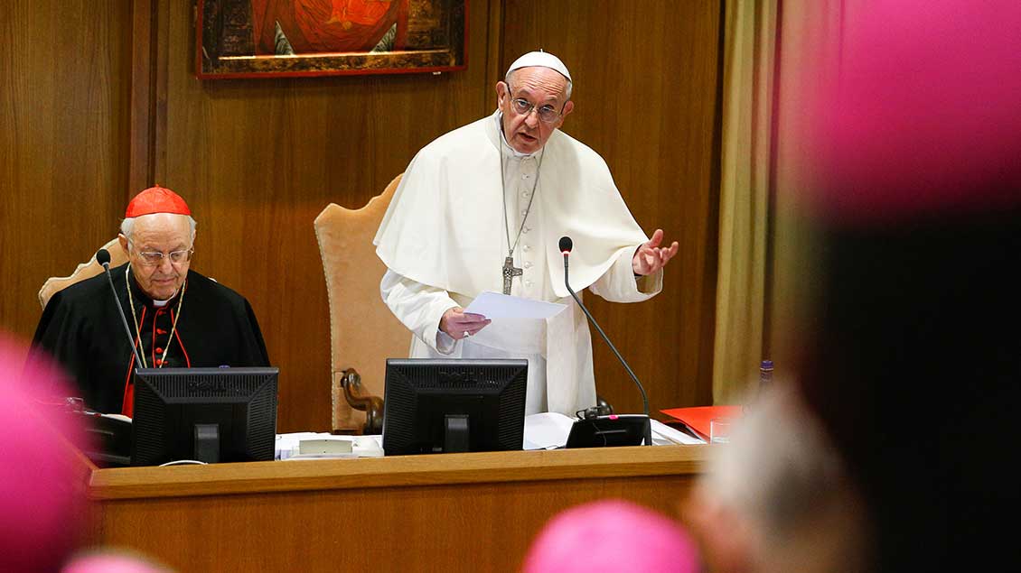 Papst Franziskus Foto: Paul Haring (KNA)