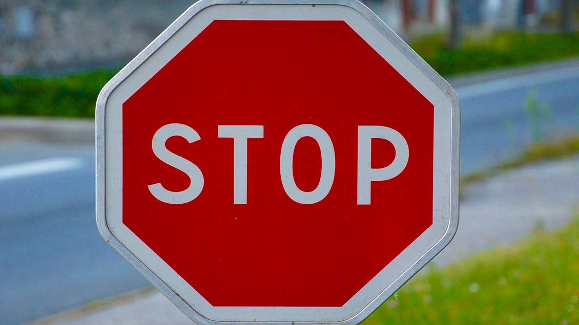Stopschild Foto: Pixabay