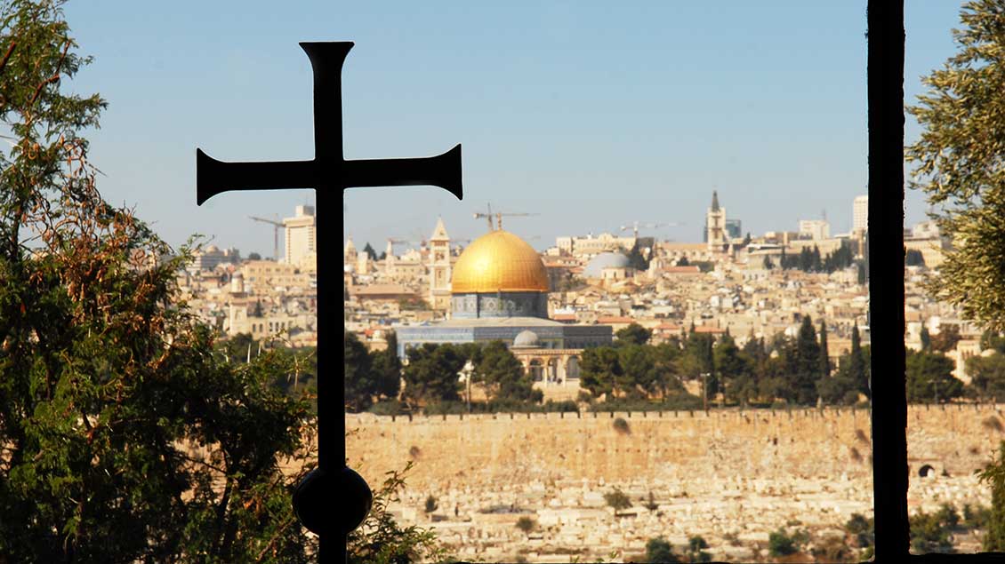 Blick auf Jerusalem Foto: Michael Bönte