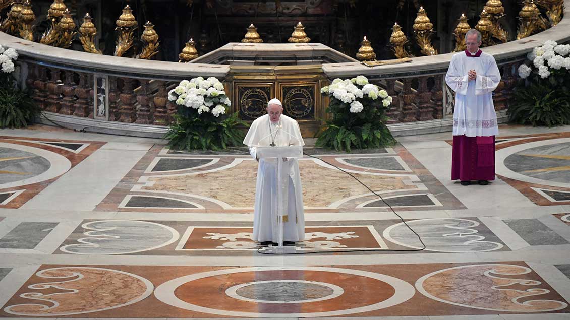 Papst Foto: Vatican Media (Reuters)