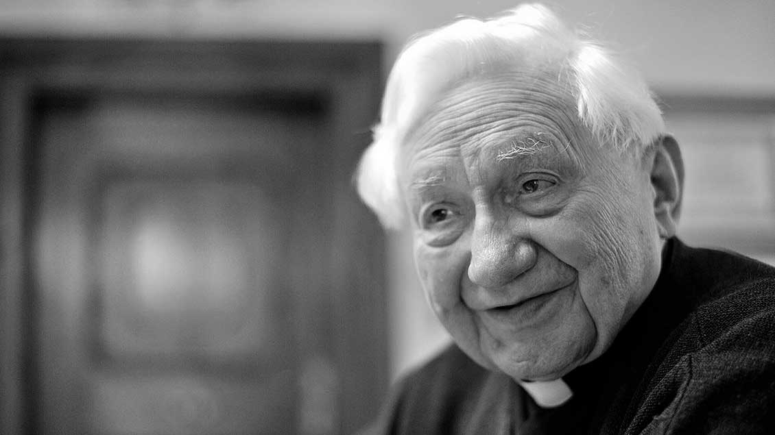 Georg Ratzinger Foto: KNA