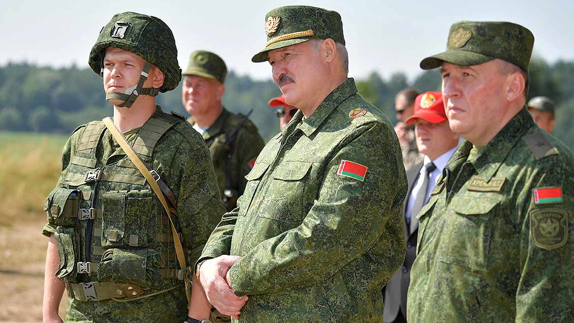 Lukaschenko Foto: Andrei Stasevich (BelTA via Reuters)