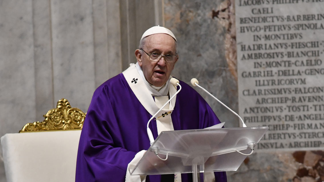 Papst Franziskus Foto: Paolo Galosi/Romano Siciliani/KNA