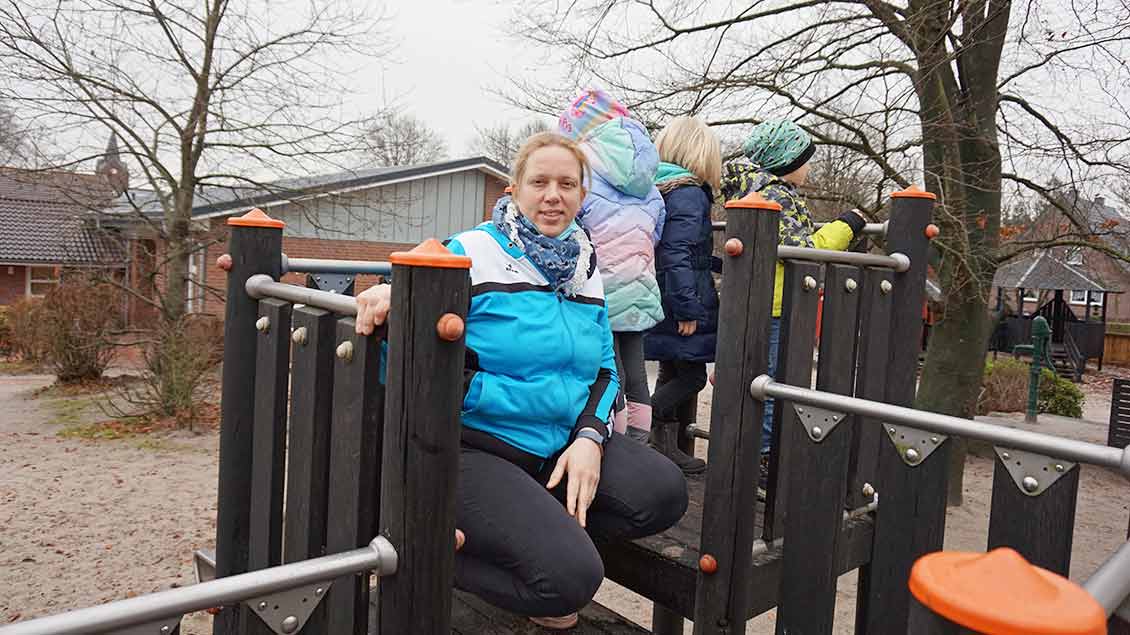 Verena Haak ist Erzieherin im Kindergarten „Die Arche“ im oldenburgischen Elisabethfehn. | Foto: privat