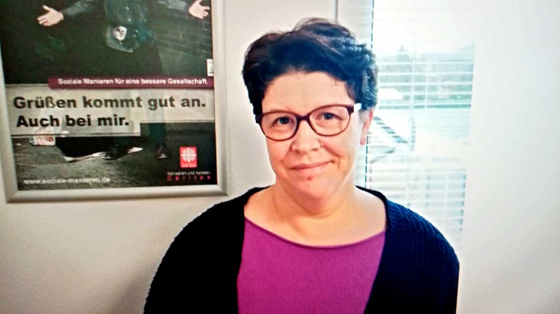 Anna-Maria Thölken ist pädagogische Mitarbeiterin beim SKFM.