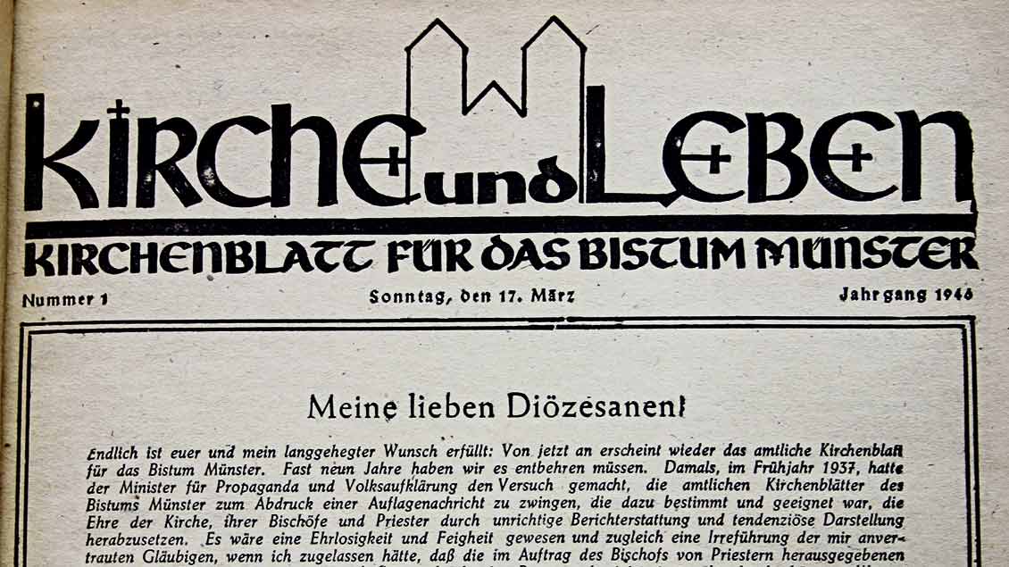 Kirche+Leben 1946  | Foto: Archiv