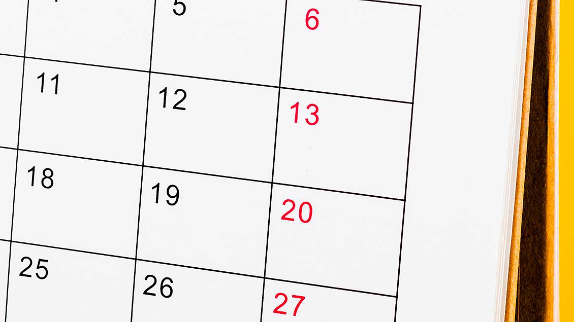 Kalender Foto: PENpics Studio (Shutterstock)