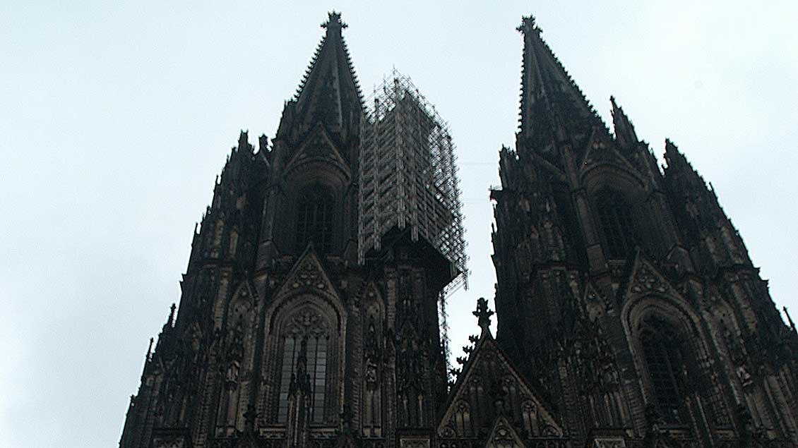 Turmspitzen des Kölner Doms Foto: Michael Bönte