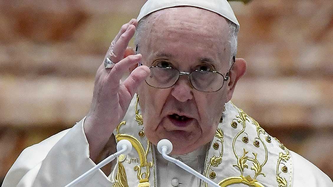 Papst Foto: Filippo Monteforte (Pool für Reuters)