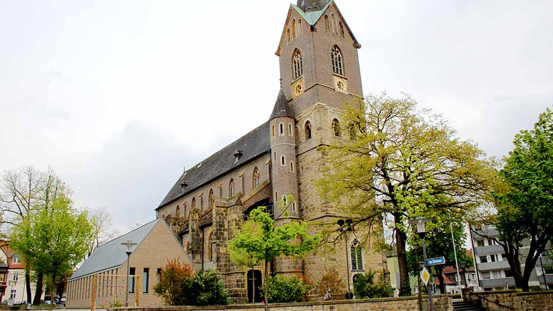 Auch rund um die St.-Georg-Kirche in Alt-Marl soll die Kinder- und Jugendpastoral gefördert werden. | Foto: Johannes Bernard