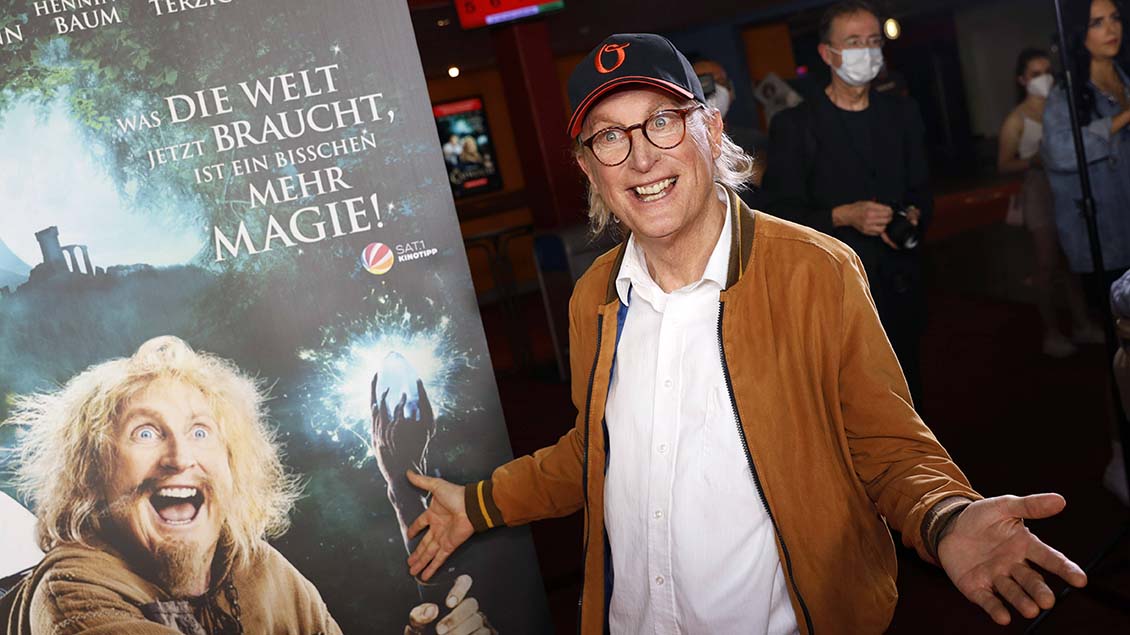 Komiker Otto Waalkes bei der Weltpremiere von "Catweazle". Foto: Future Image (imago)