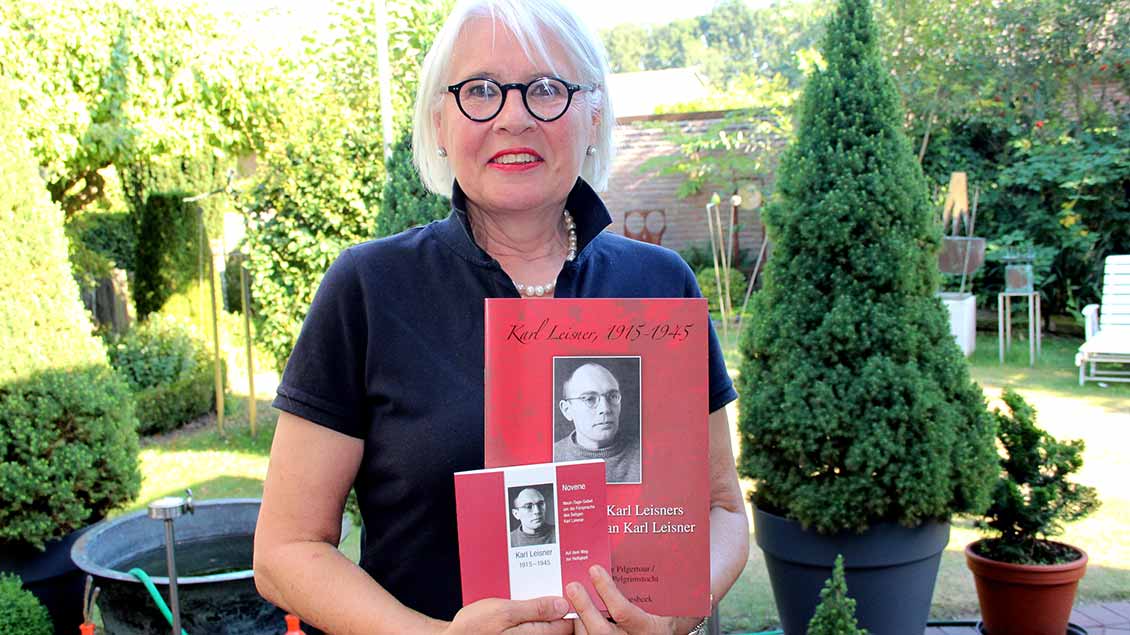 Die Nichte des Seligen und Vize-Präsidentin des Internationalen Karl-Leisner-Kreises, Monika Kaiser-Haas, freut sich auf die Gedenkfeiern. | Foto: Johannes Bernard
