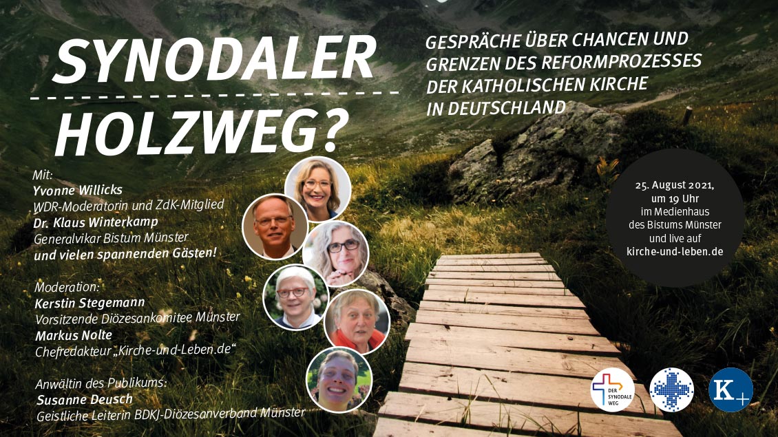 Plakat "Synodaler Holzweg?" Gestaltung: Thomas Bauer (Kampanile)