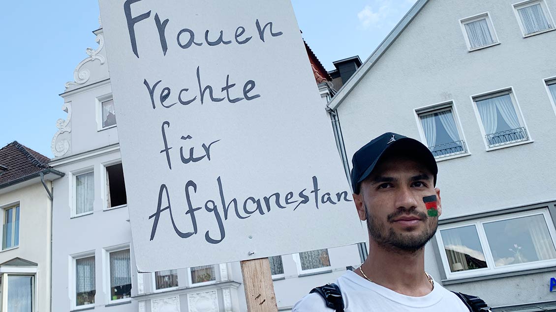 Der 20-jährige Basir ist vor sechs Jahren aus Afghanistan geflüchtet. | Foto: Marie-Theres Himstedt