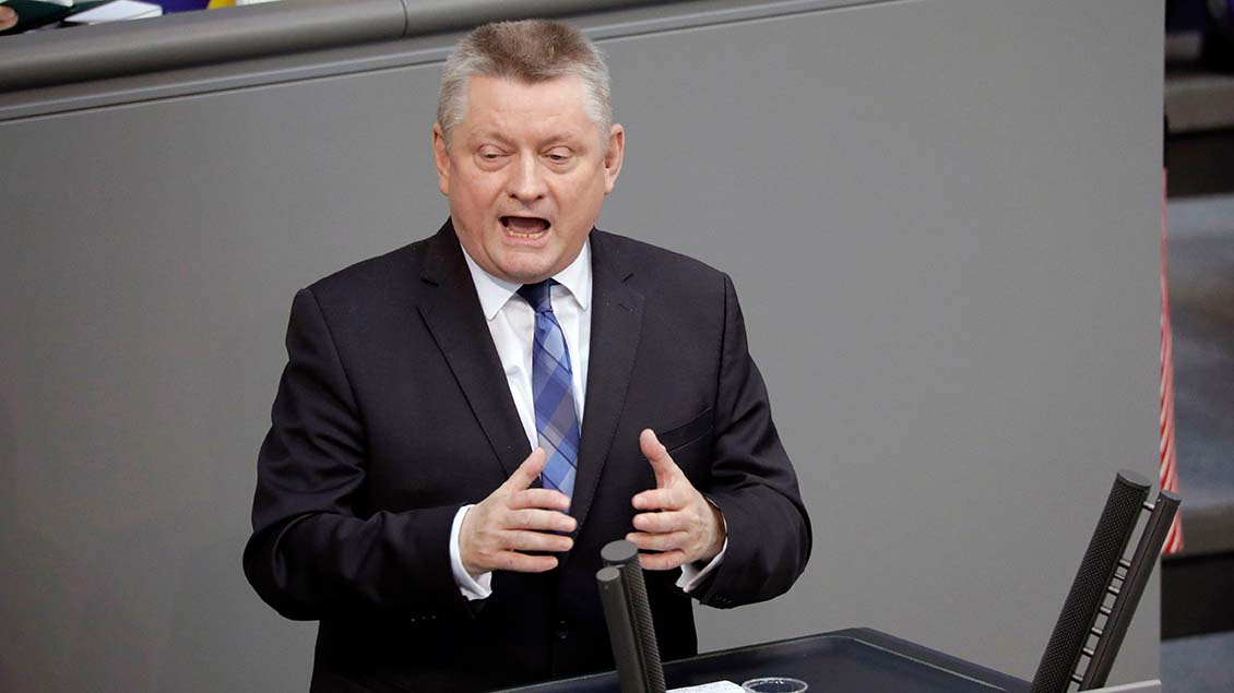 Hermann Gröhe im Bundestag Foto: Future Image (imago)