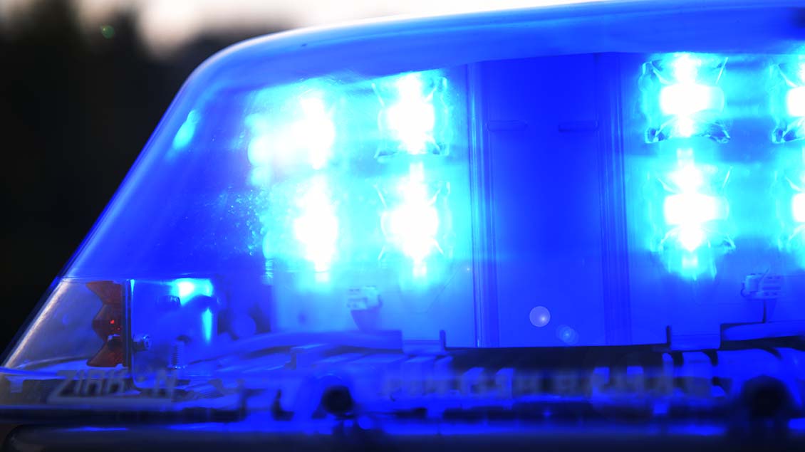 Polizei-Blaulicht Symbolbild: mib