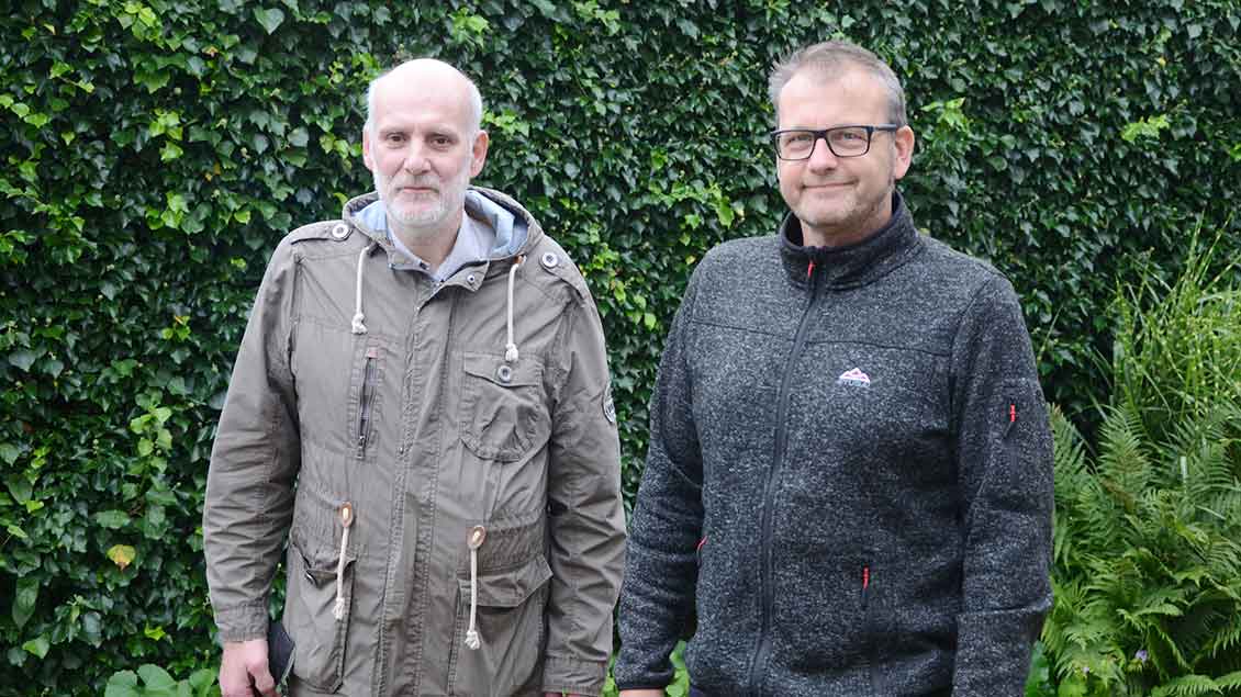 Bernhard Oberheim (links) und Stefan Kisters-Teuwsen Foto: Jürgen Kappel