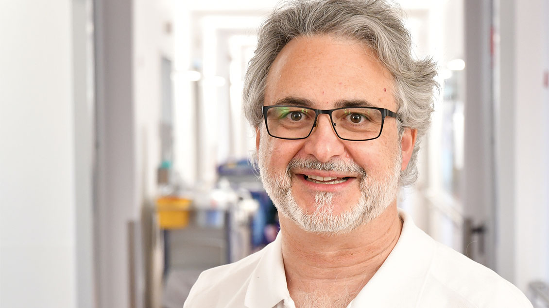 Rainer Löb ist Chefarzt einer Klinik in Hamm und Malteser-Bundesarzt