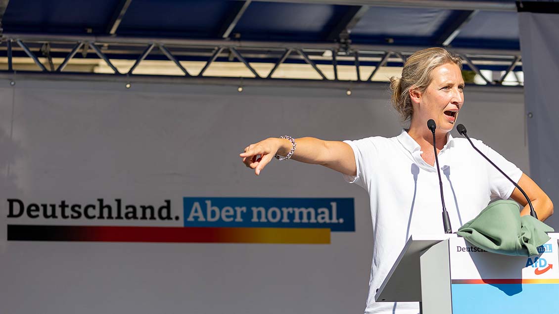 AfD-Politikerin Alice Weidel
